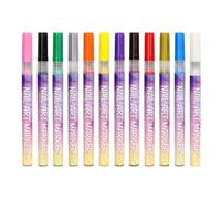 Ergonomic Nails Art Brushes Pen Set Of 12 Color Quick Dry Technology Salon Grade Tools Smudgeproof Nail Design Pens