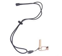 Ergonomic Nose Clip for Diving with Adjustable Fit and Lanyard, Designed to Stay Securely in Place for Optimal Performance (Gold)