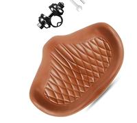 Ergonomic Noseless Bike Saddle Cushion Comfortable for All Riders Shocked Absorbing Comfortable Foams Wide Soft Cushions