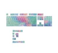 Ergonomic OEM profile 119 customizable key caps increase the comfort of typing on your mechanical keyboard. Long time use is a creative game key cap