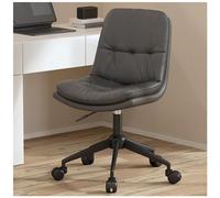 Ergonomic Office Chair 360° Swivel Armless Desk Chair Adjustable Height Rolling Computer Task Chair for Home & Office Use Comfortable Upholstered Seating