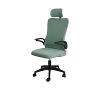 Ergonomic Office Chair Cover Set - Universal with Headrest Cover, Soft Washable Slipcovers for Executive Chairs