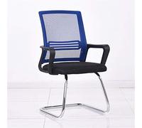 Ergonomic Office Chair for Boss Mid Back Mesh Executive Desk Chair with Arm Support Comfortable Computer Meeting Chair Adjustable 57x50x58CM Stylish Design