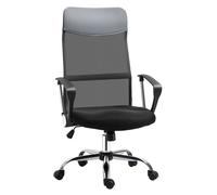Ergonomic Office Chair Mesh Chair with Adjustable Height Tilt Function Black