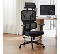 Ergonomic Office Chair Swivel Computer Chair With Headrest