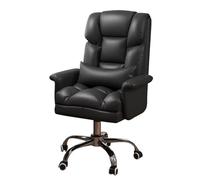 Ergonomic Office Chair with 360° Swivel, Adjustable Height, Reclining Back & Footrest, Stylish PU Leather Desk Chair