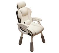 Ergonomic Office Chair with Adjustable Backrest, Headrest, and Linked Armrests - Height Adjustable for Home and Office Use