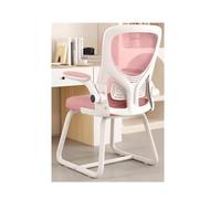 Ergonomic Office Chair with Adjustable Lumbar Support and Flip Armrests, Comfortable Mesh Back for Computer and Gaming Use