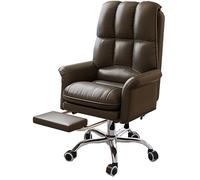 Ergonomic Office Chair with Adjustable Lumbar Support Executive Gaming Desk Chair for Adults Mid-Back Design Black - FANDIAO Comfortable & Stylish