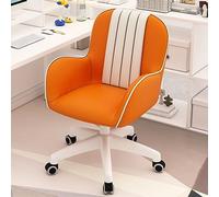 Ergonomic Office Chair with Armrests Rotatable Computer Chair for Home Office Study Bedroom Modern Gaming and Makeup Stool Comfortable Design for All-Day Use