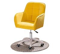 Ergonomic Office Chair with Lumbar Support and Wheels for Comfortable Desk Work