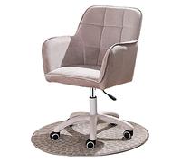 Ergonomic Office Chair with Lumbar Support and Wheels for Comfortable Desk Work