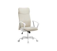 Ergonomic Office Chair with Tilt Function, Cappuccino Beige