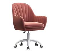 Ergonomic Office Chair Work Swivel S Adjustable Desk Modern Executive Home, Velvet Desk with Metal Base Comfort