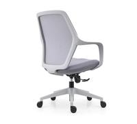 Ergonomic Office Desk Chair, Adjustable Task Chair with Integrated Armrests & Comfortable Foam Cushion, Ideal for Home, Office, and Study - Beige