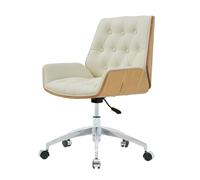 Ergonomic Office Desk Chair - Mid-Back Mesh Rolling Swivel, 360° Adjustable Height, Ideal for Home, Bedroom, and Study, Comfortable Managerial Work Chair