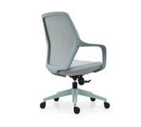 Ergonomic Office Desk Chair with Adjustable Height, Integrated Armrests, and Comfy Foam Cushion for Home, Office, and Study - Stylish Beige Task Chair