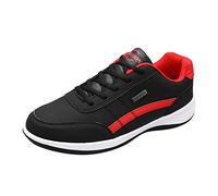 Ergonomic Pain Relieving Comfort Shoes Elegant Sports Shoes Men's Orthopaedic Walking Shoes Breathable Casual Slip On Sneakers Trail Hiking Shoes Wear-resistant Road Running Shoes, black, 9.5 UK