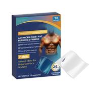 Ergonomic Pectoral Contouring Strips, Breathable Contour Shaping Stickers, Men Chest Skin Pad with Adhesive, Firming Tissue Compression Patch, Moisture-Wicking Silhouette Smoothers