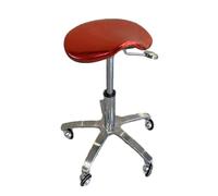 Ergonomic Perch Chair with 360° Swivel, Height Adjustable, and Locking Casters for Posture Support in Clinic, Office, and Home