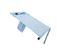 Ergonomic Plane Seat Extender, Foldable Footrest, Fog Blue | Ergonomic Travel Hammock with Reinforced Strap Anti-Slip Design for Long Flight