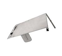 Ergonomic Plane Seat Extender, Foldable Footrest, Light Gray | Ergonomic Travel Hammock with Reinforced Strap Anti-Slip Design for Long Flight