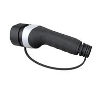 Ergonomic Plug Electric Vehicle Charging Converter Connector with Type 2 Plug for Auto Service Stations & Commercial Use Public Charging Station Adapter