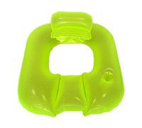 Ergonomic Pool Lounger - Inflatable Float Bed with Adult Back Support Perfect for Relaxing in the Water | Reclining Design for Men, Women, and Family Use in Pool, Beach, Lake Vacations