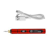 Ergonomic Portable Electric Engraver Fit for Crafting On Metal Wood Glass Leather Surfaces Jewelry Repair Engraving Portable Engraving Machine with Lithium Batteries