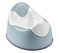 Béaba - Baby's Training Potty - Ergonomic Baby Potty - Non-slip - Hygienic - Easy care - Handgrips on the seat - Made In France - Green Blue