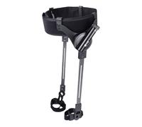 Ergonomic Power Walking Aid, Exoskeleton Assistance for Walking Rehab Training Equipment, Lower Limb Rehab Support, 3 Level Adjustable Strength, Cuts Effort by 50% (Both Legs Large)