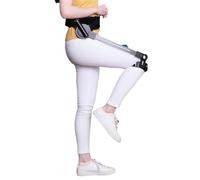 Ergonomic Power Walking Aid, Exoskeleton Assistance for Walking Rehab Training Equipment, Lower Limb Rehab Support, 3 Level Adjustable Strength, Cuts Effort by 50% (Right Leg Large)