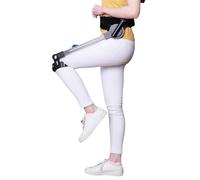 Ergonomic Power Walking Aid, Exoskeleton Assistance for Walking Rehab Training Equipment, Lower Limb Rehab Support, 3 Level Adjustable Strength, Cuts Effort by 50% (Left Leg Large)