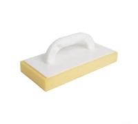 Ergonomic Putty Scraper with Thick Sponge Head - Effective Grout Remover Tool for Porcelain Tiles - Long-Lasting Plastic Handle 15x5cm