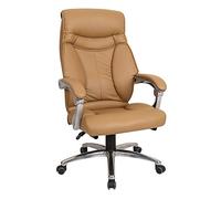 Ergonomic Reclining Office Chair with Adjustable Height and Swivel, High Back PU Leather Gaming Chair for Enhanced Comfort in Work and Meetings