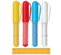 Ergonomic Refillable Chalk Fabric Marker Pen With Cap, Tailoring Tool For Pattern Transfer, Alterations, And Dressmaking