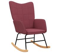 Ergonomic Rocking Chair with Stool - Available in Different Colours vidaXL