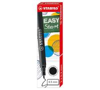 Ergonomic Rollerball - STABILO EASYoriginal Refills - Pack of 3 - Black