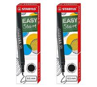 Ergonomic Rollerball - STABILO EASYoriginal Refills - Pack of 6 - Black