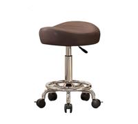 Ergonomic Rolling Saddle Stool - Adjustable Height Swivel Office Chair for Salon, Medical & Drafting - Multi-Purpose Rolling Desk Stool