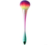 Ergonomic S-Shape Makeup Brush for Blush for contour Ergonomic(Fantasy Color)