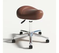 Ergonomic Saddle Stool Chair, Adjustable Height, Backless Rolling Task Chair for Medical Massage Spa Salon Dental