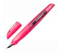 Ergonomic School Fountain Pen - STABILO EASYbuddy Neon Assorted Colours and Nibs