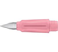 Ergonomic School Fountain Pen - STABILO EASYbuddy Pastel - Grip - Beginner Pen - A Nib - Rosy Blush