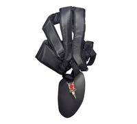 Ergonomic shoulder strap with adjustable strap for electric trimmer, durable for long landscape landscaping, quick install weed trimmer strap