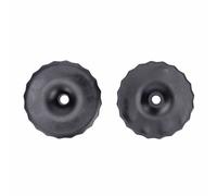 Ergonomic Silicone Bit Guards - One Size · Black