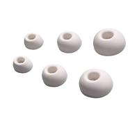 Ergonomic Silicone Ear Cushions for Sports, Like white | Sweatproof Nonslip Design Enhancing Bass Suitable for Running Flexible Materials Secure Grip Long Wearing