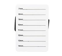 Ergonomic Silicone Eyelash Extension Hand Plate with Wrist Strap - Lightweight Lash Pallet for Grafting & On-the-Go Lash Artists