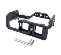 Ergonomic Silicone Grip Camera Cage for ZV-E10 II Cable Protections Clamp Quick Release Mounting Systems Ergonomic Silicone Handle Camera Cage