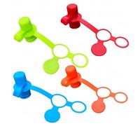 Ergonomic silicone handle, this pourer allows effortless handling of the bottle and is of a smooth design of practical size, resistant to wear when storing in bags